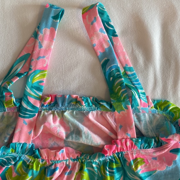 Lilly Pulitzer Tropical Pink and Green Tank Top - Picture 7 of 14